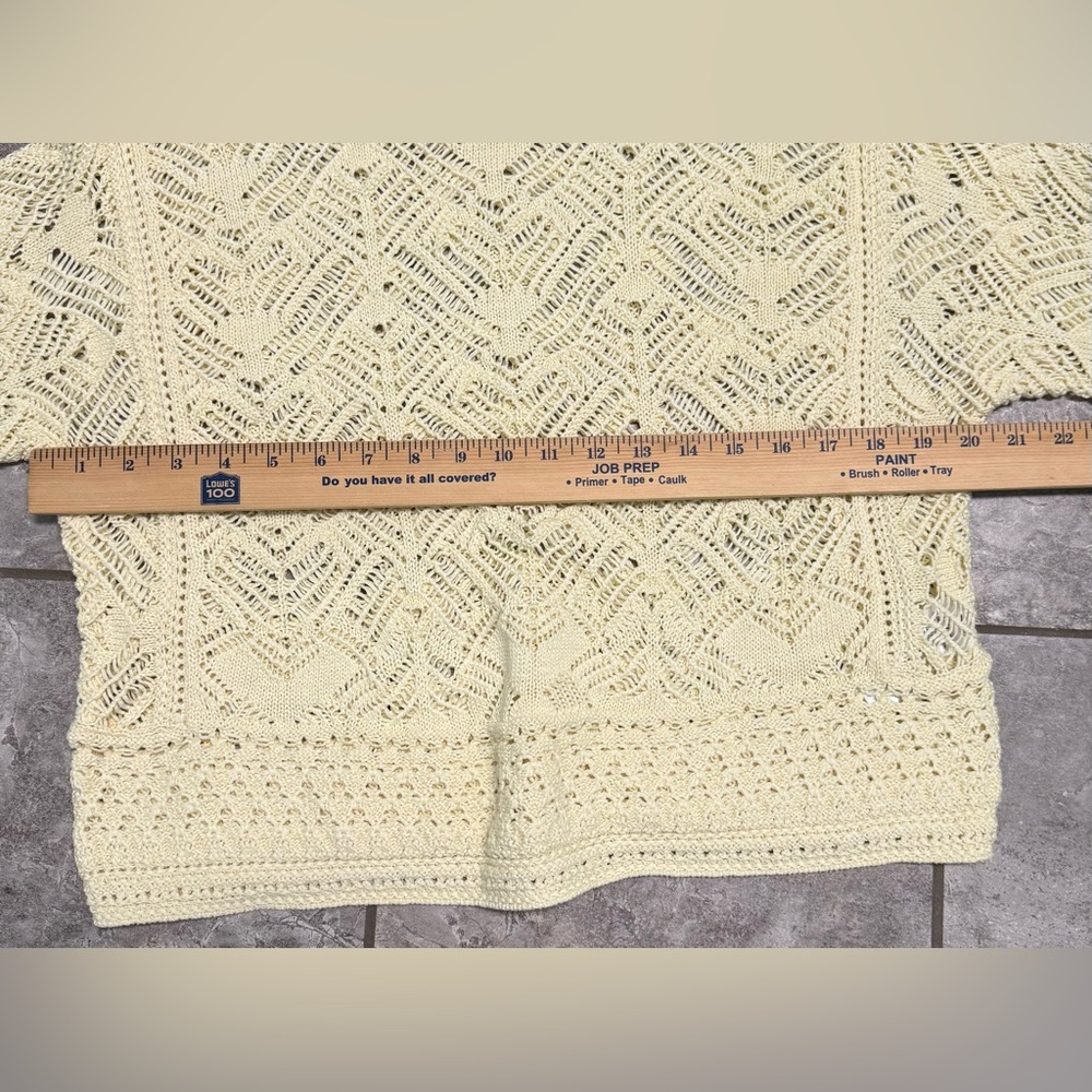 Vince Lace Patchwork Pullover Women's Sweater In … - image 5